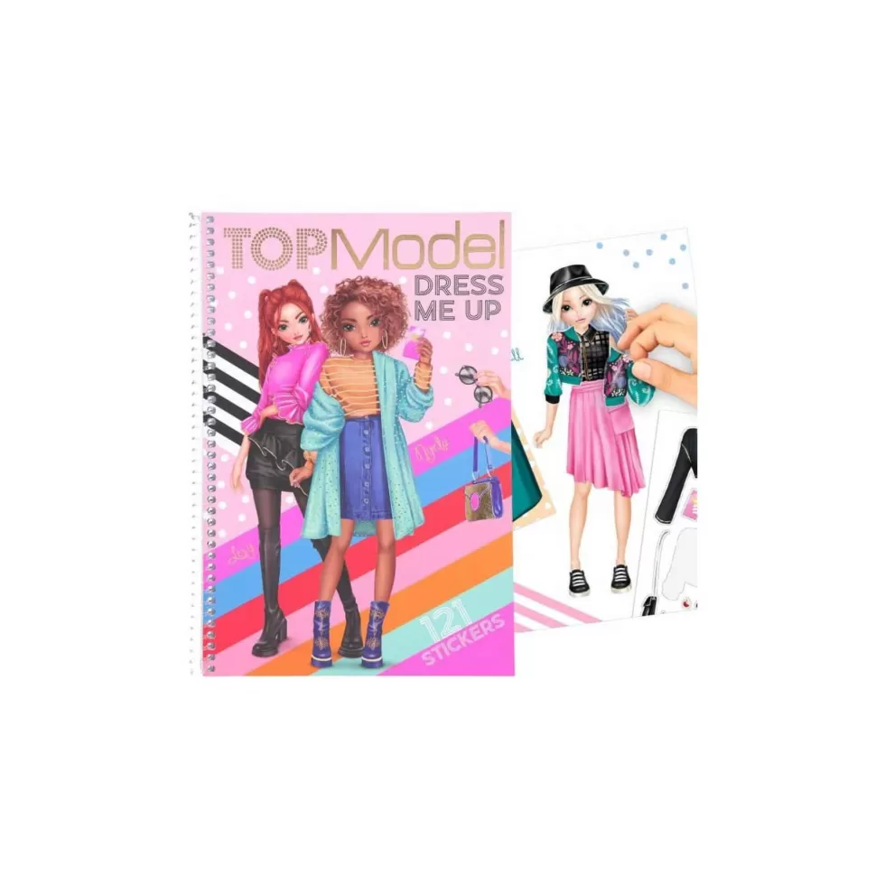 TopModel Manualidades^ Cuaderno De Pegatinas Dress Me Up