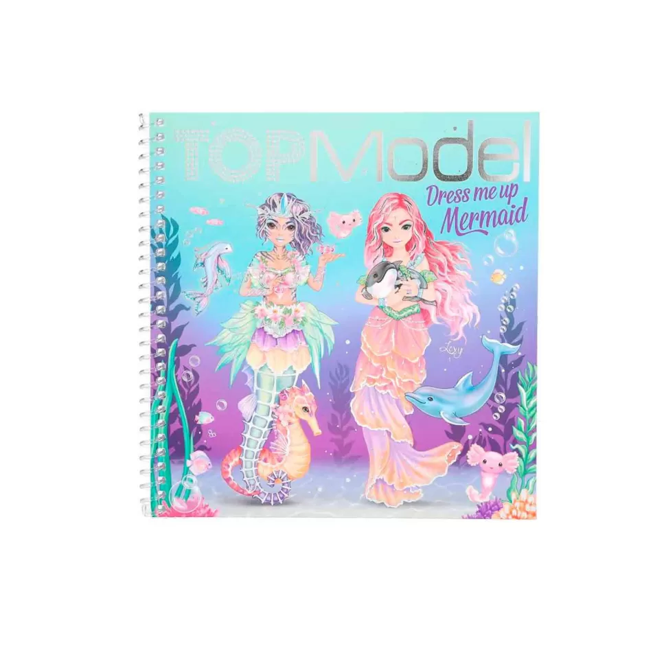 TopModel Cuaderno Dress Me Up Mermaid* Manualidades