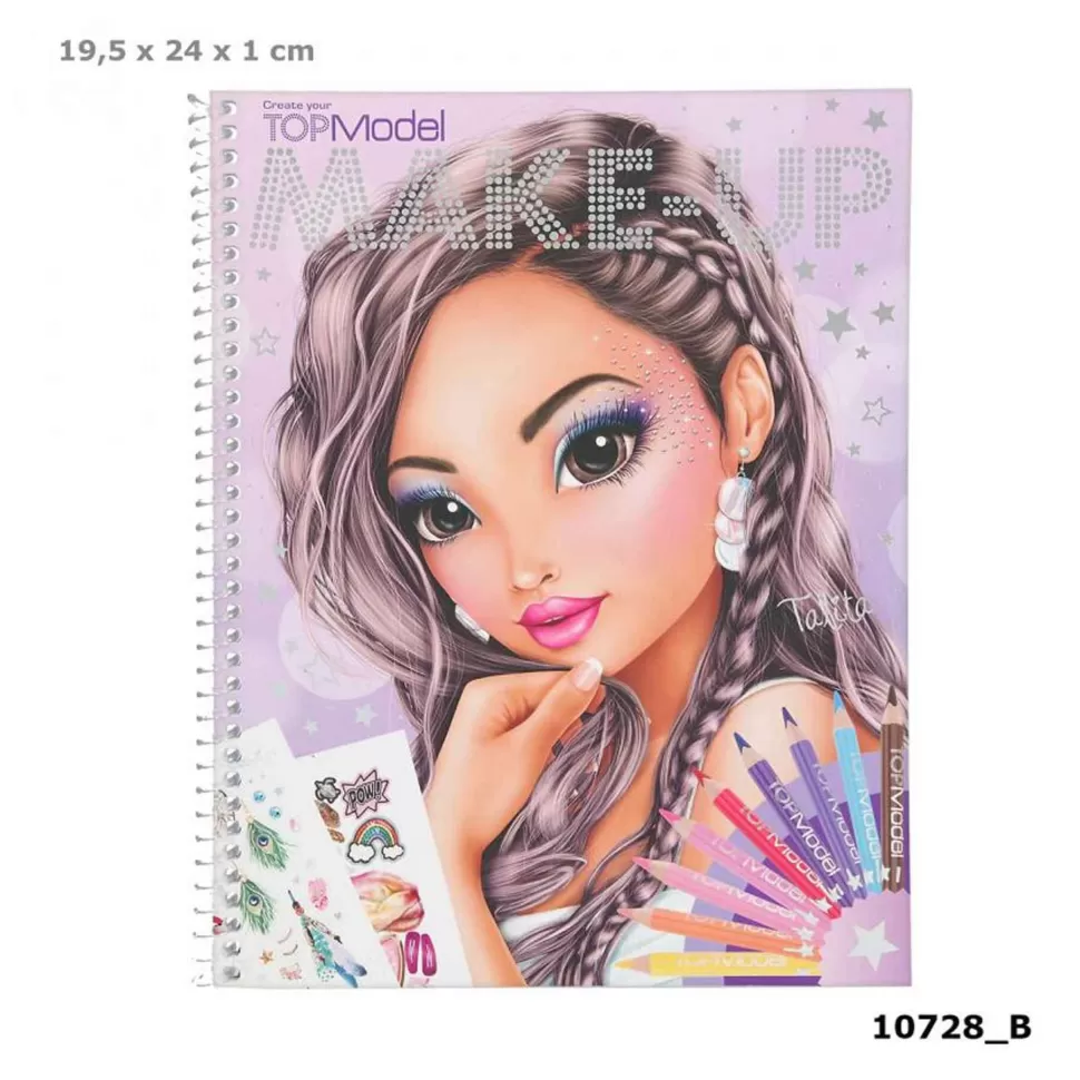 TopModel Vuelta Al Cole^ Make Up Colouring Book