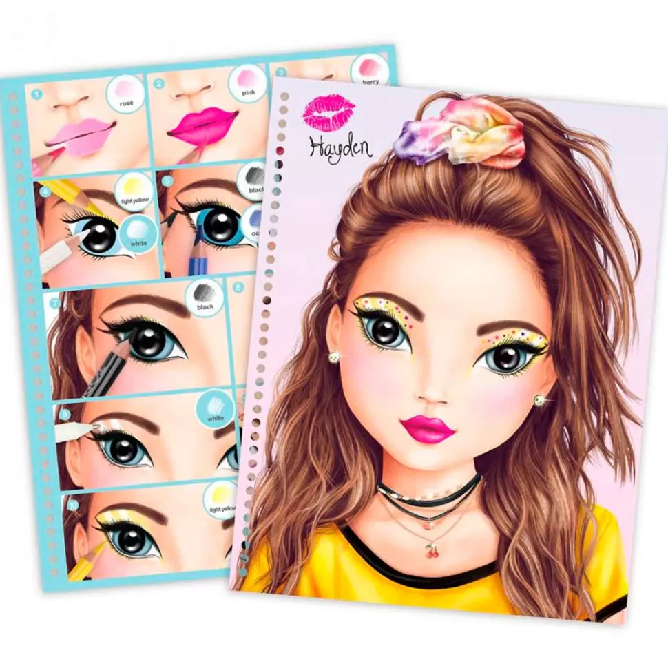 TopModel Vuelta Al Cole^ Make Up Colouring Book