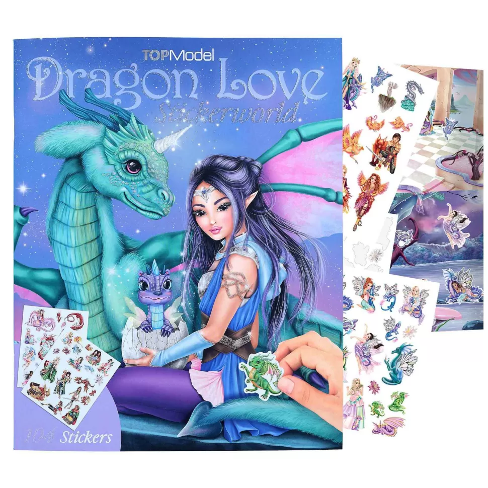 TopModel Stickerworld Dragon Love* Manualidades