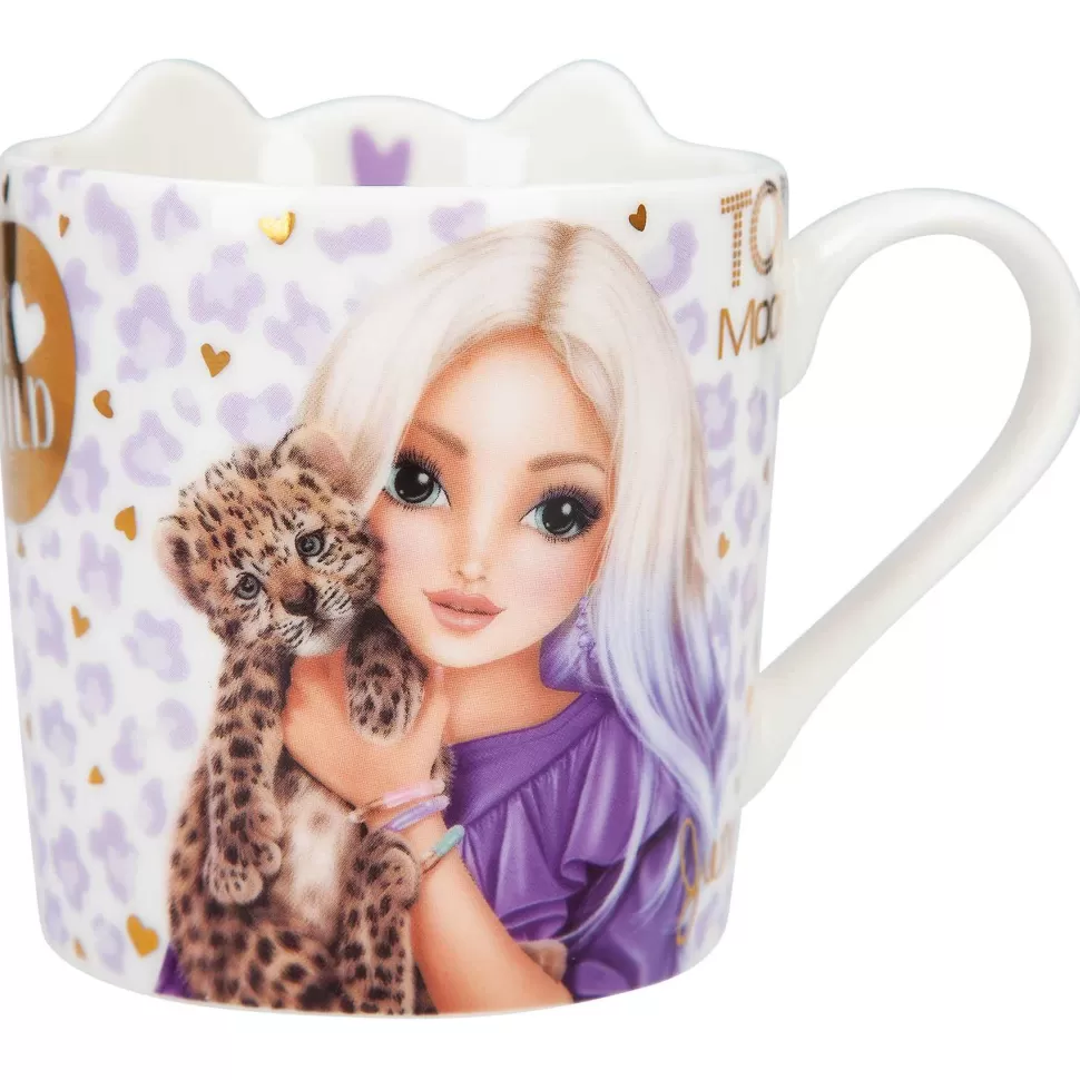 TopModel Vuelta Al Cole^ Taza Leo Love Lila 300 Ml