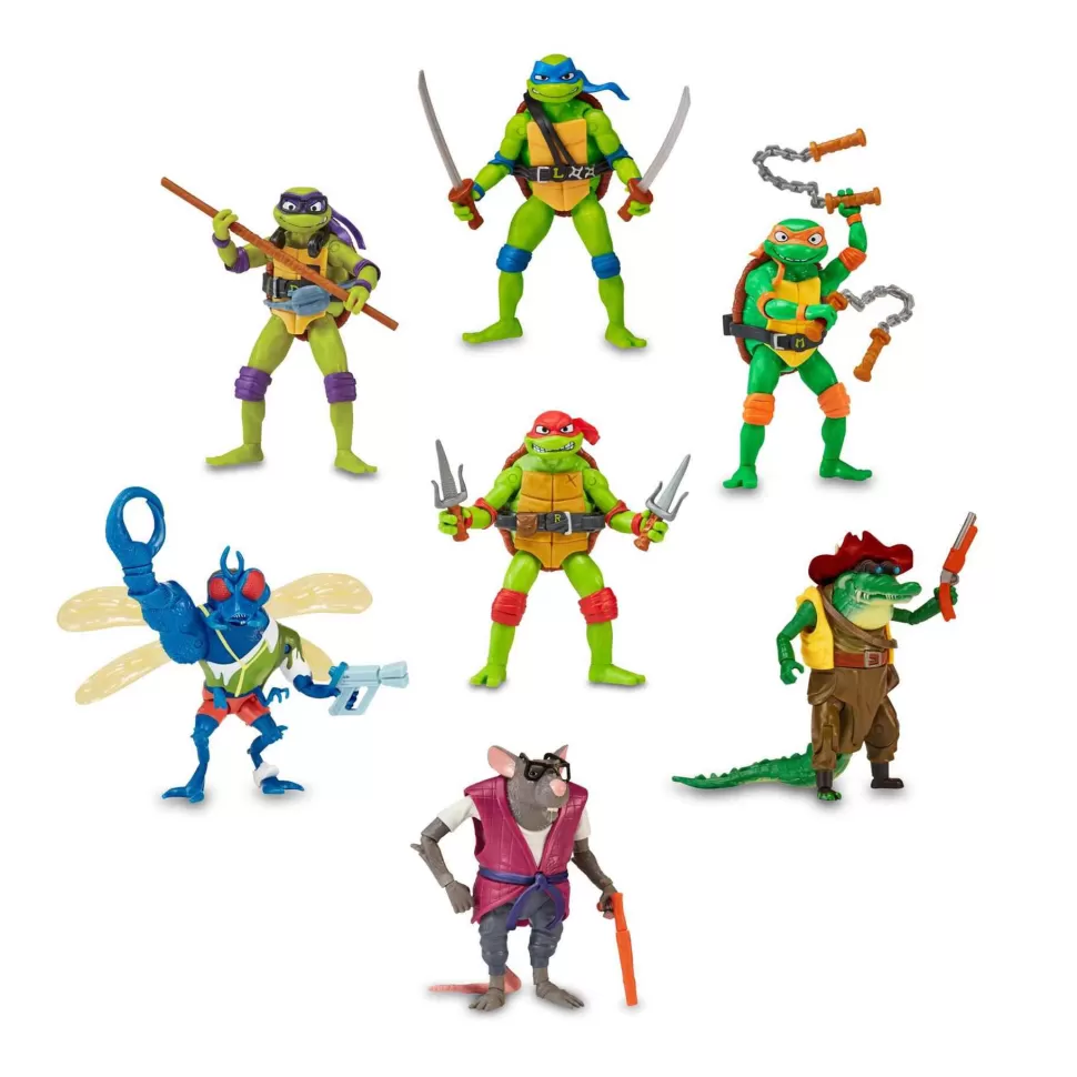 Tortugas Ninja Peluches^ Figura Basica