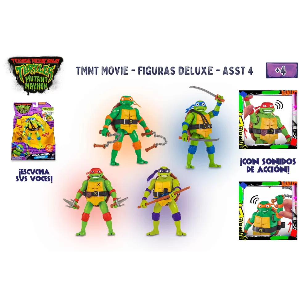 Tortugas Ninja Figura Deluxe* Peluches