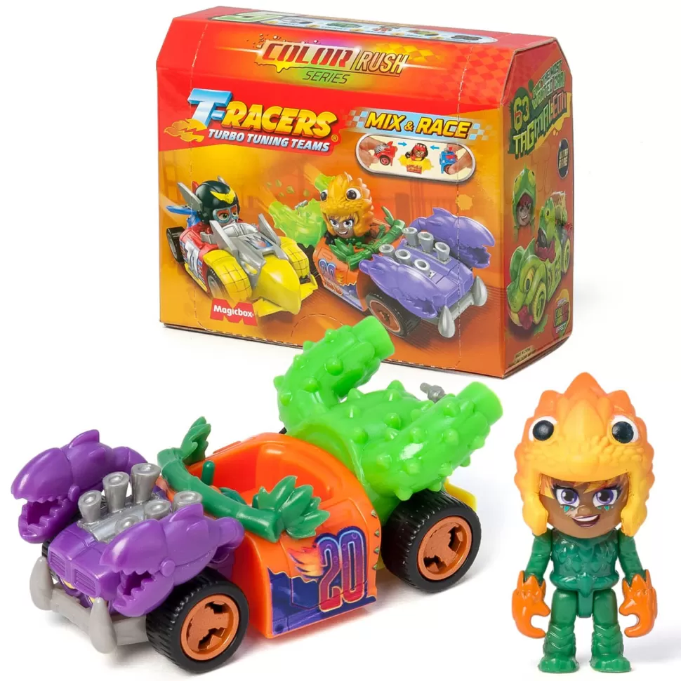 T-Racers Figuras Y Minimundos^ Color Rush Car&Racer