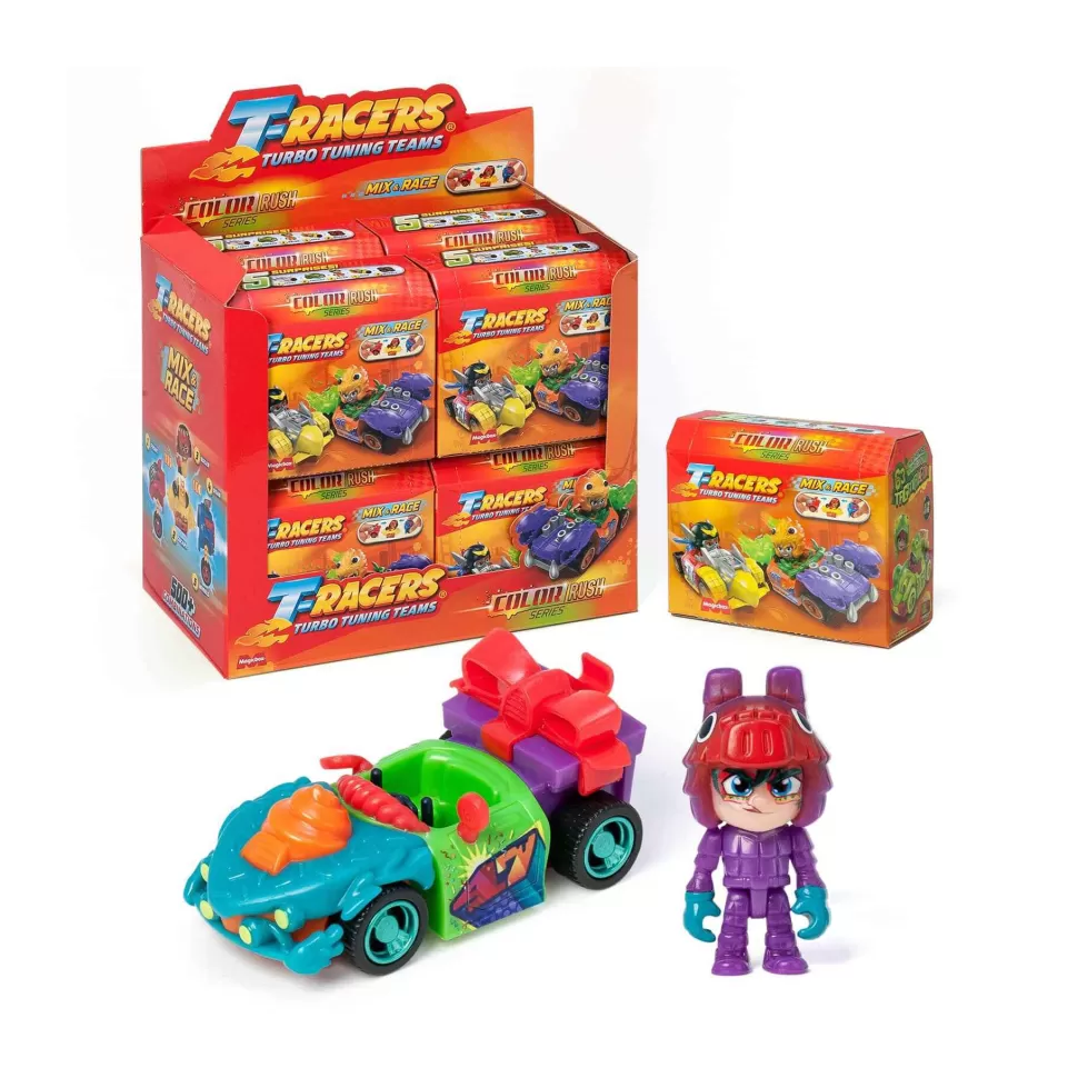 T-Racers Figuras Y Minimundos^ Color Rush Car&Racer