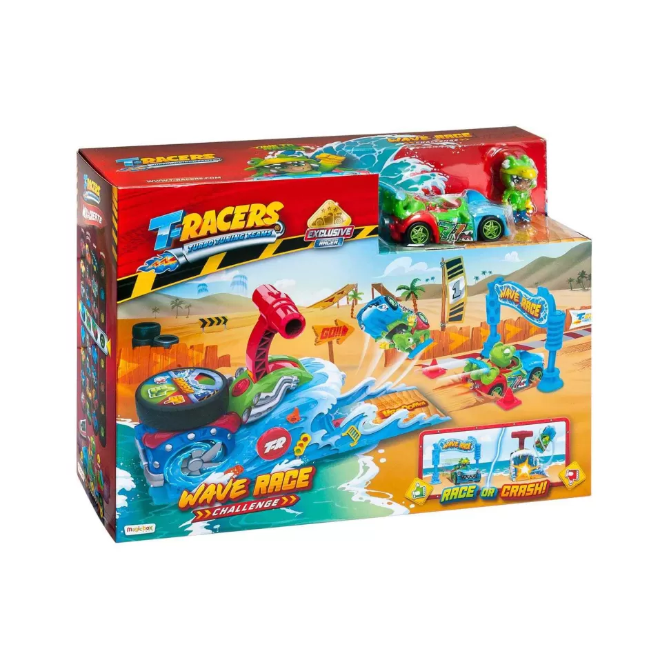 T-Racers Figuras Y Minimundos^ Playset Wave Race