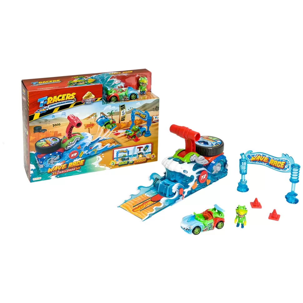 T-Racers Figuras Y Minimundos^ Playset Wave Race