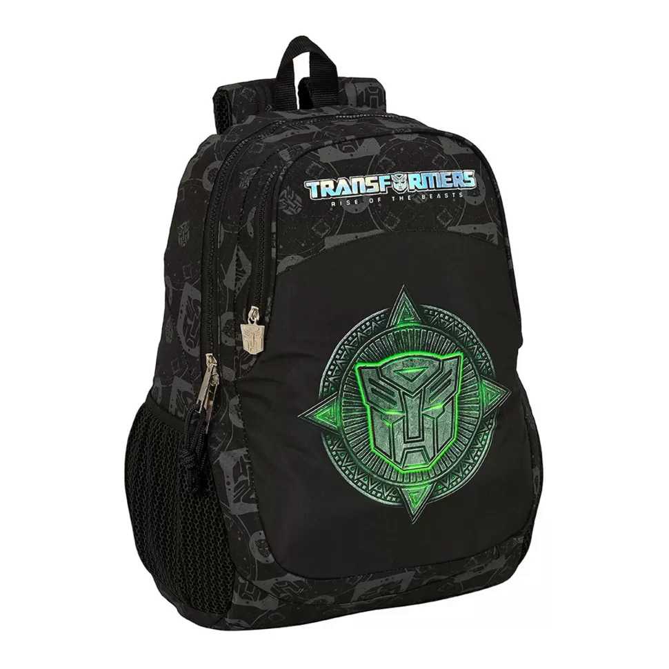 Transformers Vuelta Al Cole^ Mochila Adaptable A Carro