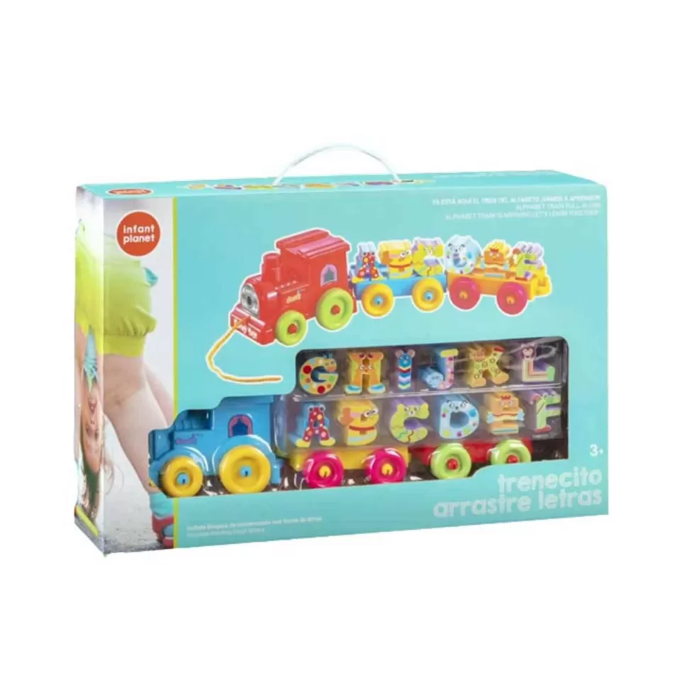 Infant Planet Trenecito Arrastre Letras | Juguete Infantil* Primera Infancia