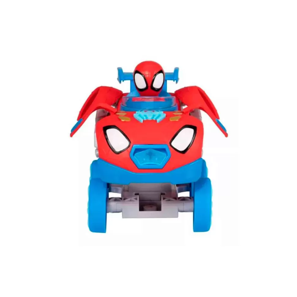 Spiderman Vehículos Y Radio Control^Vehiculo Spidey Mech Web Crawler Spidey Amazing Friends Marvel