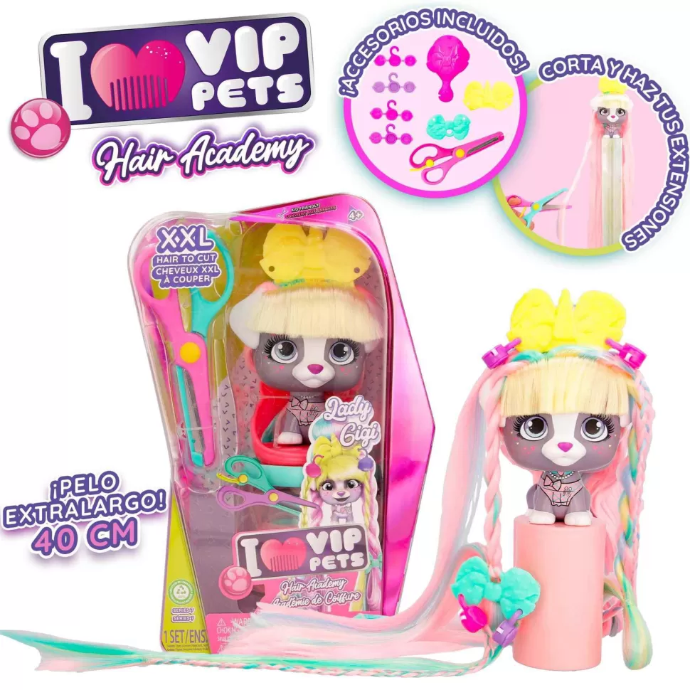 Vip Pets Serie 7 Hair Academy Lady Gigi* Muñecas