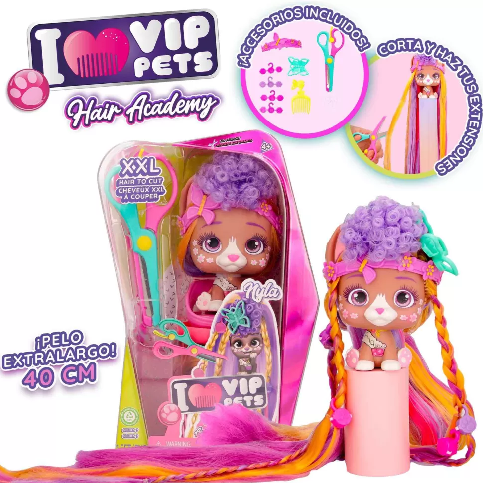 Vip Pets Muñecas^ Serie 7 Hair Academy Nyla