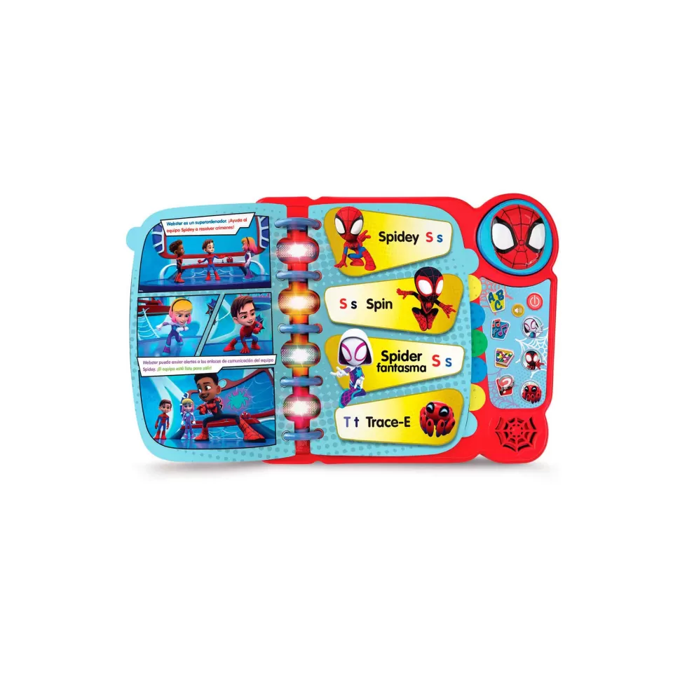 VTech Juguetes Electrónicos^ Aprendo A Leer Con Spidey Y Su Superequipo