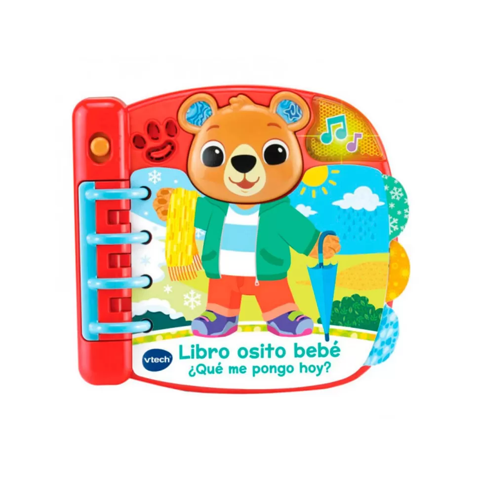 VTech Baby Libro Osito Bebe ¿Que Me Pongo Hoy?* Primera Infancia