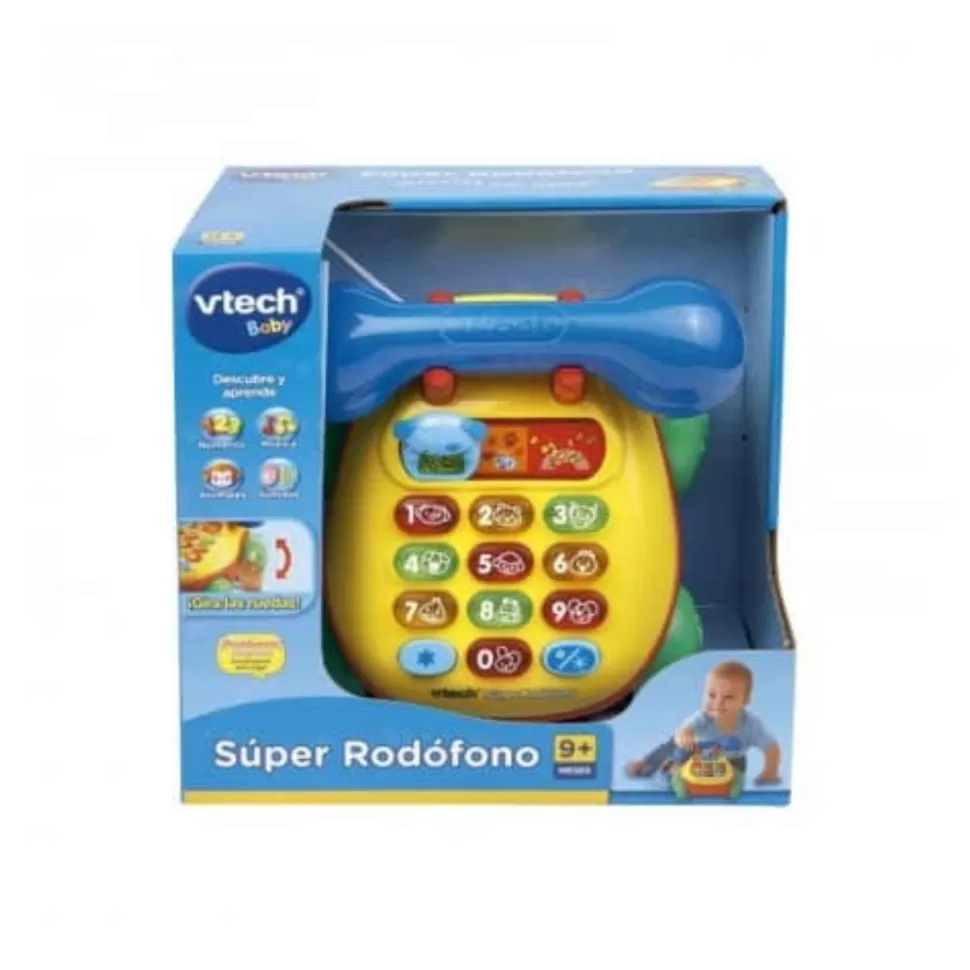 VTech Baby Telefono Infantil Super Rodofono* Primera Infancia