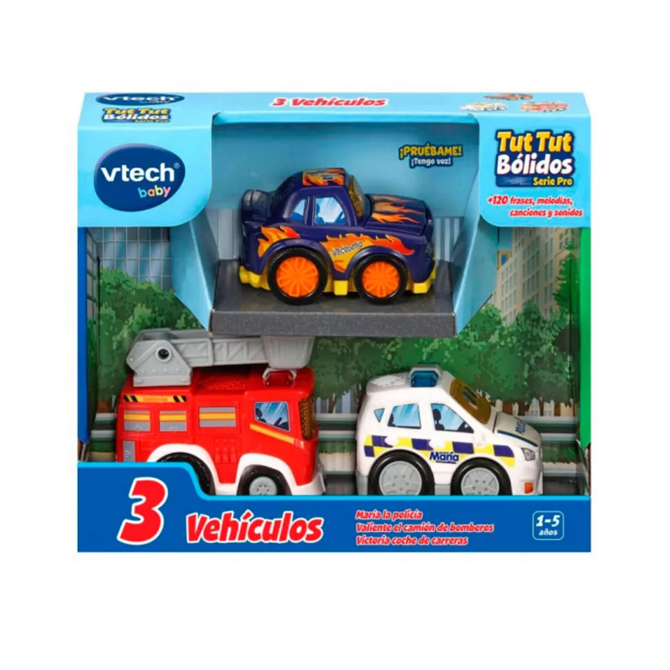 VTech Primera Infancia^ Baby Tut Tut Bolidos 3 Vehículos