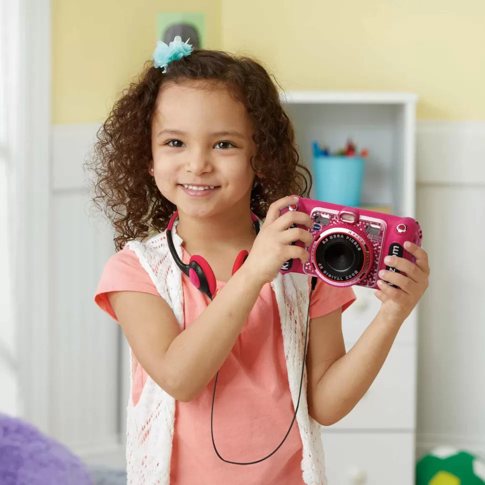 VTech Camara De Fotos Digital Kidizoom Duo Dx 10 En 1 Rosa* Juguetes Electrónicos
