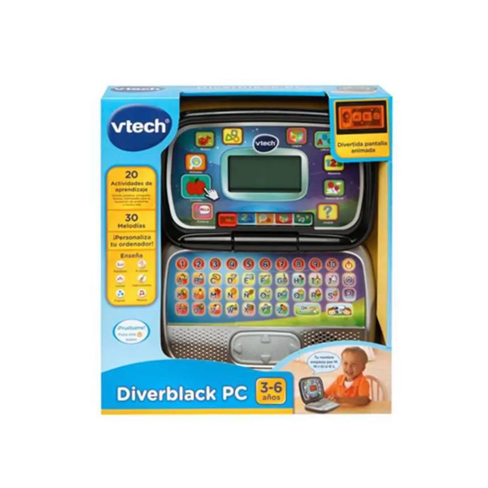 VTech Juguetes Electrónicos^ Diver Black Pc | Ordenador Infantil