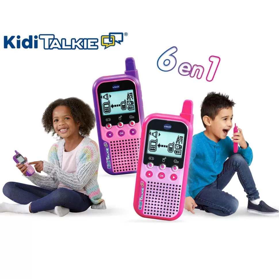 VTech Juguetes Electrónicos^ Kidi Talkie 6 En 1 Rosa