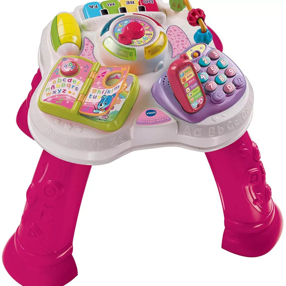 VTech Mesita Parlanchina 2 En 1 Rosa | Juguete Infantil* Primera Infancia