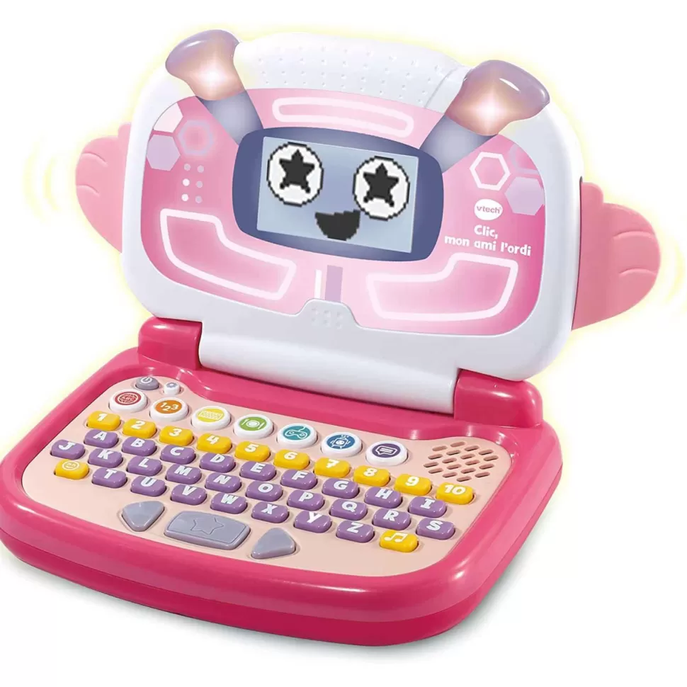 VTech Pequegenio Portatil Rosa Preescolar Educativo* Juguetes Electrónicos