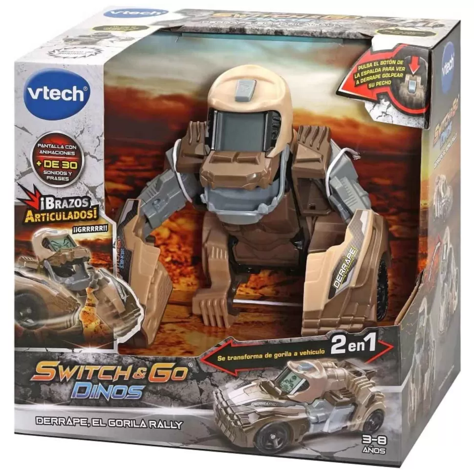 VTech Primera Infancia^ Switch & Go Derrape El Gorila Rally