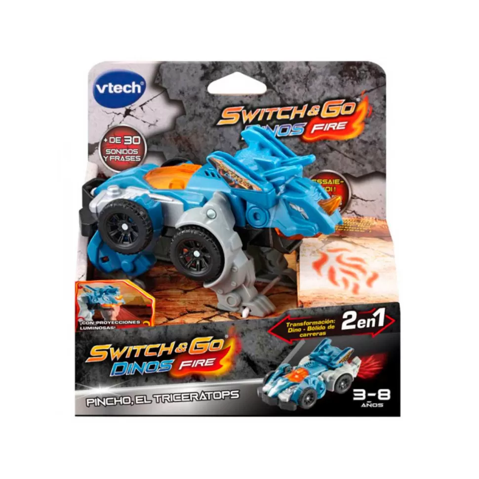 VTech Switch & Go Dinos Pincho El Triceratops* Juguetes Electrónicos