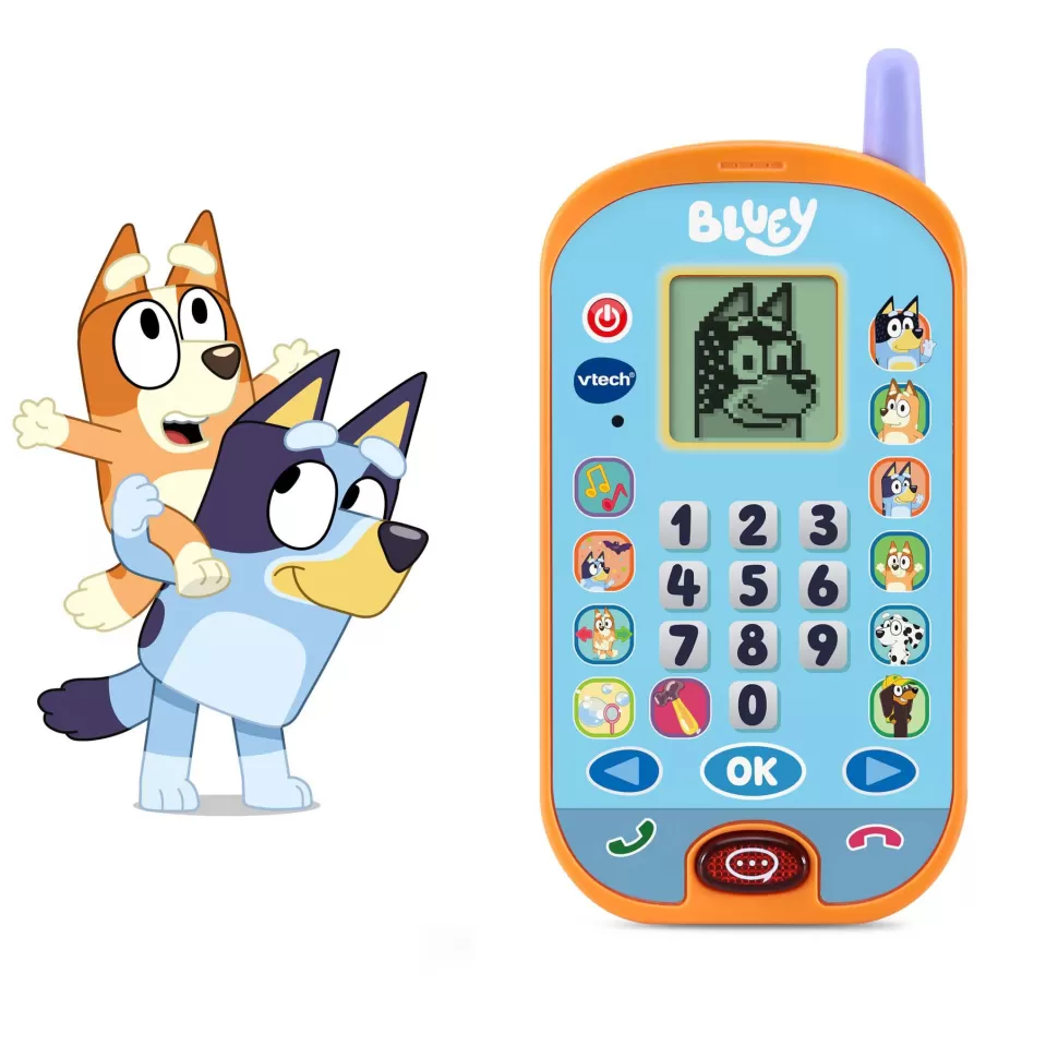 Bluey Vtech Telefono De Actividades De * Juguetes Electrónicos