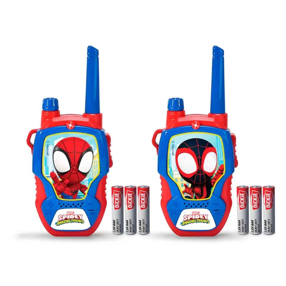 Spiderman Walkie Talkie Spidey Marvel* Juguetes Electrónicos