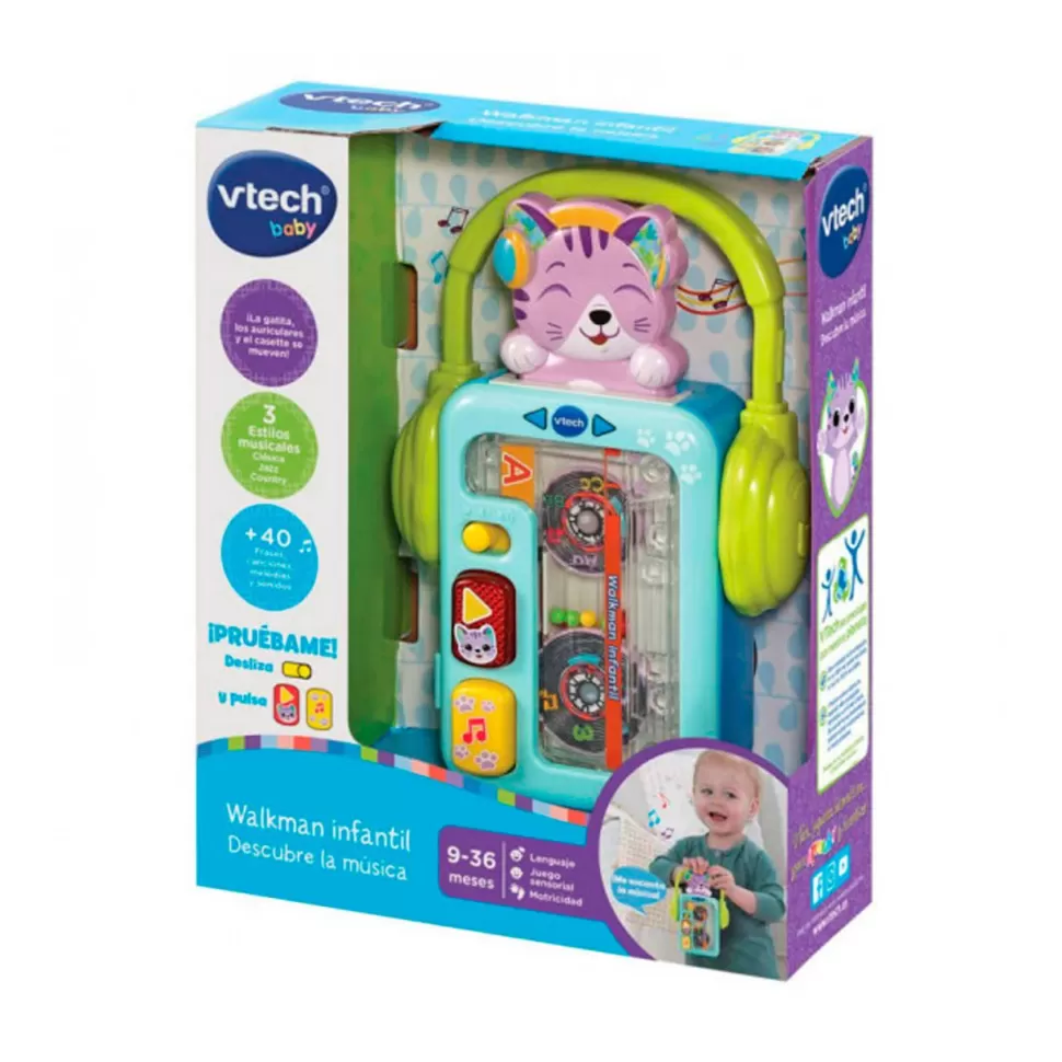 VTech Primera Infancia^Walkman Infantil Descubre La Musica